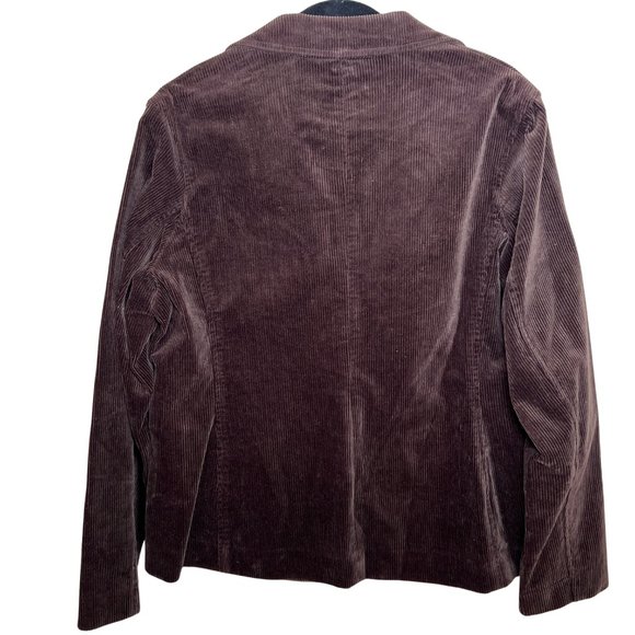NWT Vintage Lord & Taylor Brown Corduroy Blazer - Picture 9 of 12